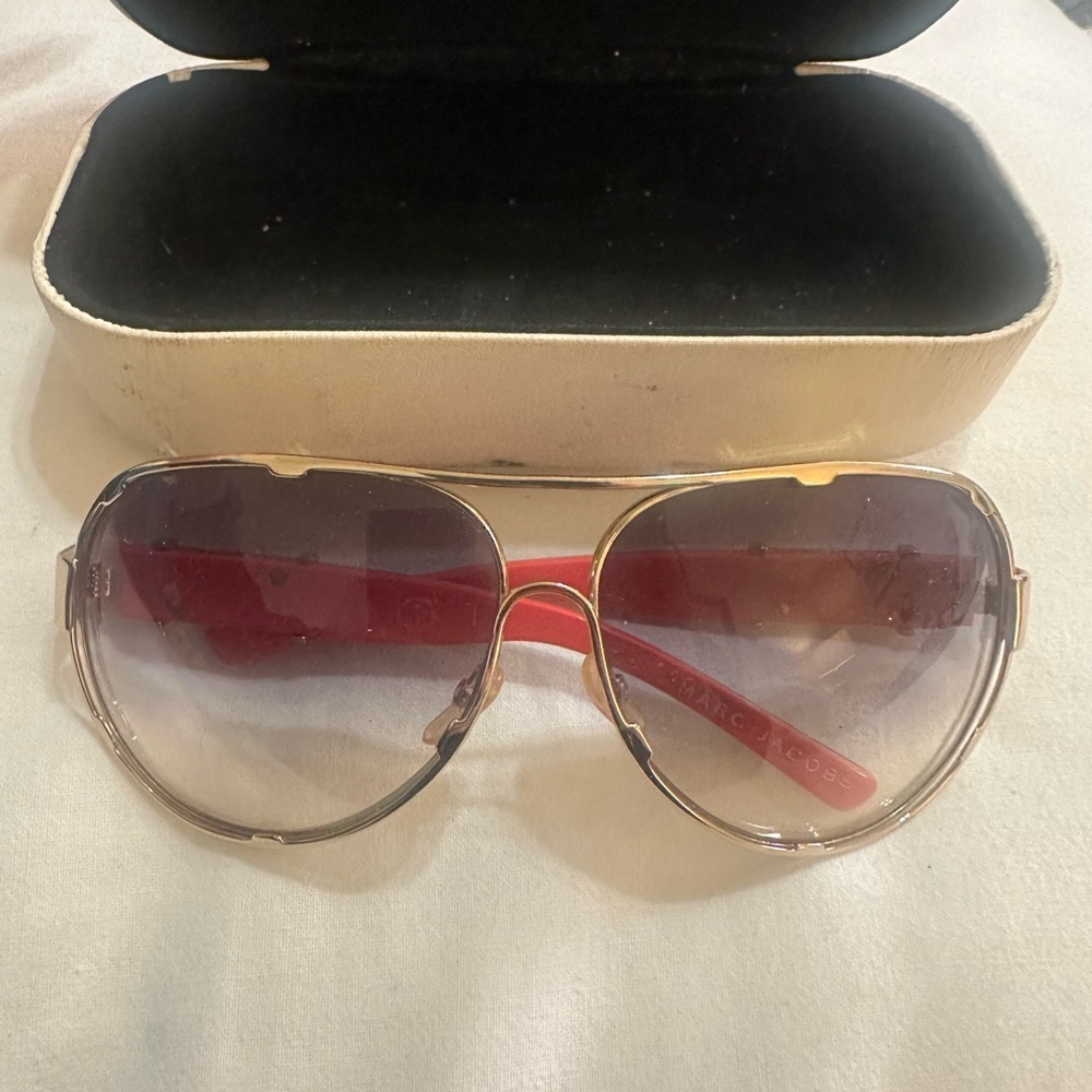 Marc Jacobs Aviator Sunglasses - Picture 2 of 4